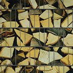 bedruckter Sichtschutzzaun